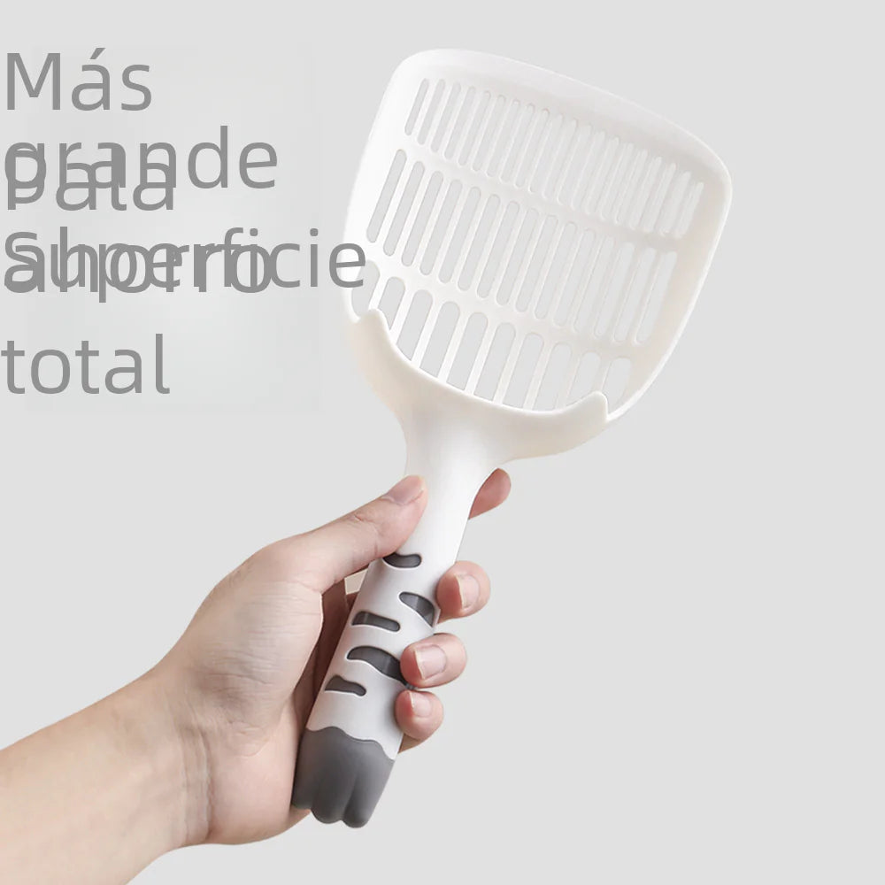 Large Cat Litter Scoop with Long Handle and Small Holes