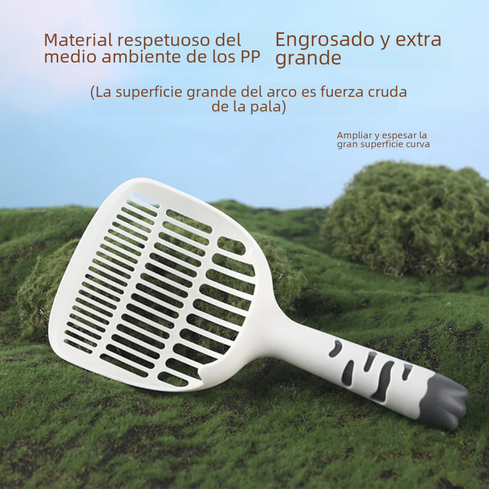 Large Cat Litter Scoop with Long Handle and Small Holes