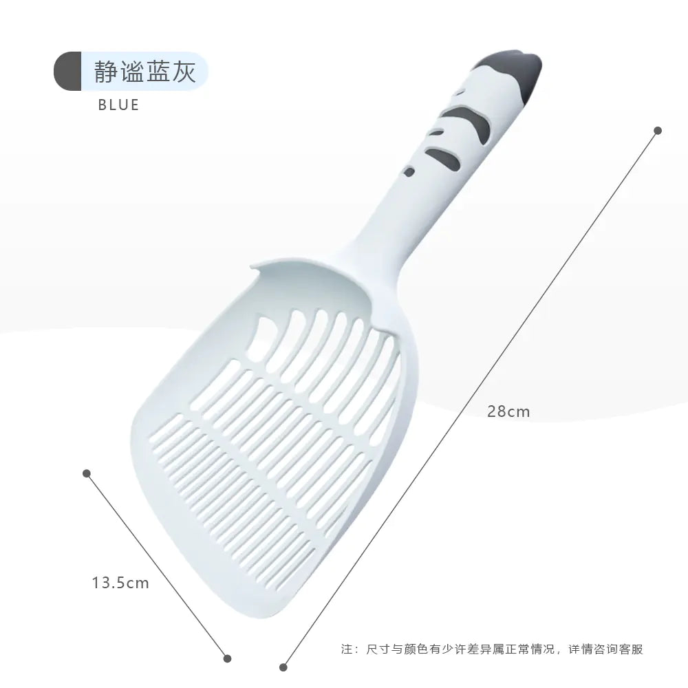 Large Cat Litter Scoop with Long Handle and Small Holes