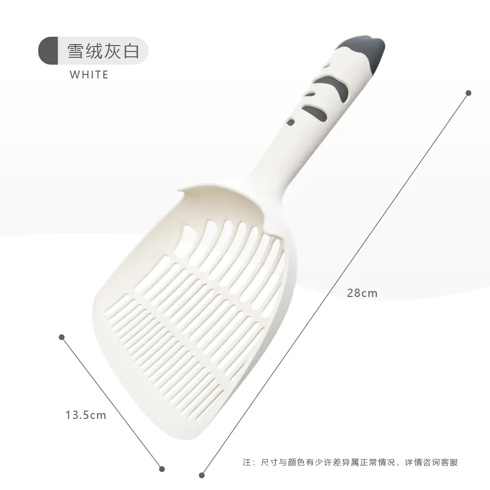Large Cat Litter Scoop with Long Handle and Small Holes